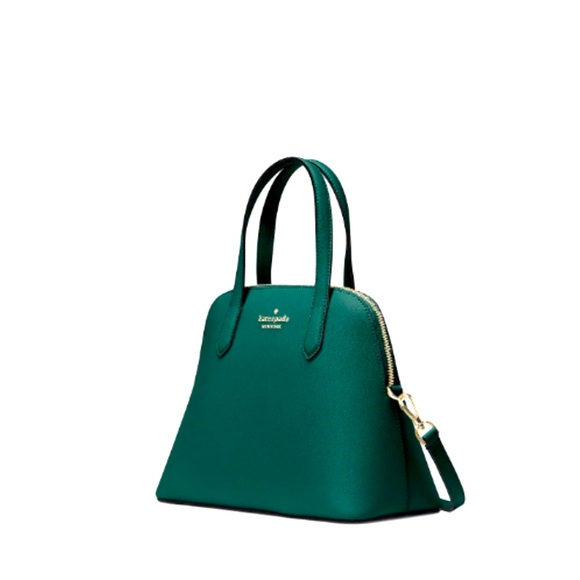 NWT Kate Spade Schuyler Medium Dome Satchel Deep Jade. - Picture 3 of 8